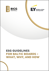 ESG Guidelines for Baltic Boards - What, Why, and How